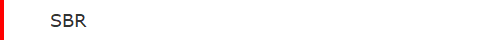 SBR