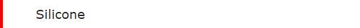 Silicone